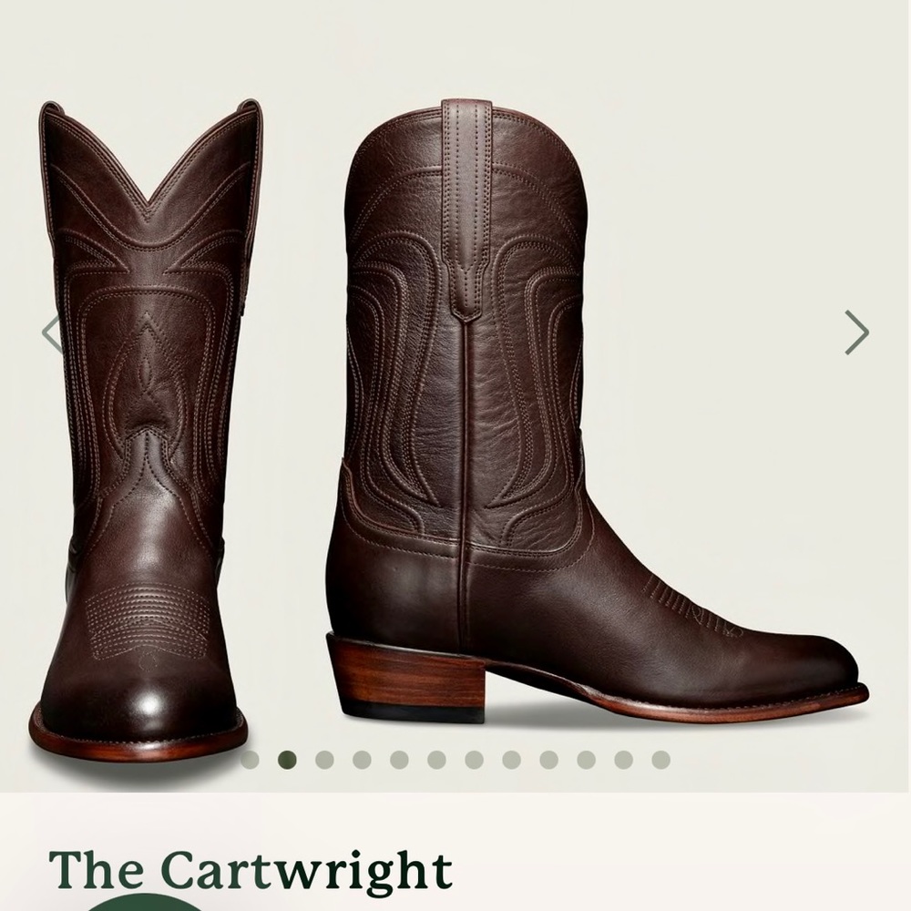 Tecovas The Cartwright Men’s 11D boots Chocolate Calf